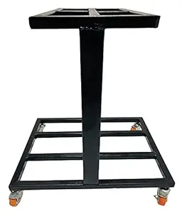 RATISON Office Home Topless Double Sided Inverter Battery UPS Trolley with Heavy Bearing Wheels Fit to Every Inverter Battery