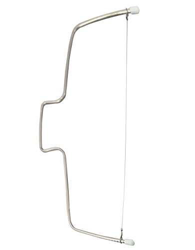 KitchnPro Patisserie Tortenbodenschneider, Aluminiumrahmen mit Schneidedraht, 34 cm - 2