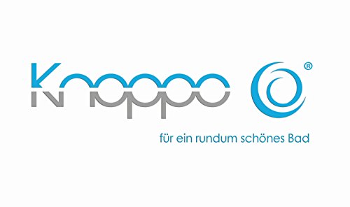 KNOPPO® Waschbecken Überlauf Abdeckung, Überlaufblende – Fan (6 verschiedene Design-Modelle) chrom - 7