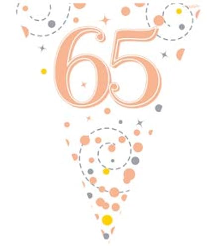 Stendardo Di Benvenuto Per 65° Compleanno 90x180 Cm, Poster In Vinile Rosa Con Punti Luccicanti, Occhielli In Rame, Per Decorazioni Porta E Parete - 5