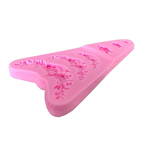 Blue Vessel 3D Blume Blatt Fondant Form Kuchen Dekoration Backen Puderzucker Zucker Silikonform - 2