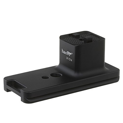 Haoge Lf-c14  objectif Collier Bague de Pied support tr  pied support de base pour Canon EF 100   400  mm f 4 5   5 6L IS II USM Objectif Int  gr   Arca type Plateau rapide
