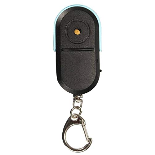 Preisvergleich Produktbild traline Multifunktionales ABS-Pfeifen-Sprachsteuerungs-Blinklic... Mini-Schlüssel, der Gerät mit Schlüsselketten findet