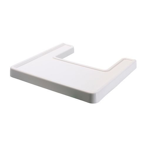 IKEA ANTILOP - Highchair tray, white