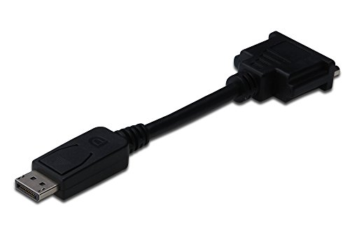 DisplayPort Adapterkabel, DP – DVI (24+5), 1080p, Stecker-Buchse, 0,15m Kabel, mit Verriegelung, DP 1.2 kompatibel - 3