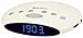 Produktbild Roadstar CLR-2855 Uhrenradio (FM-Tuner, 8 Watt, 3,5mm Klinkenstecker) weiß