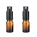 Produktbild Furnido Sprühflaschen, 5 ml, 10 ml, 15 ml, 20 ml, 30 ml, nachfüllbar, Bernsteinfarben, Glas-Flakon, Aromatherapie, Kosmetik, Flüssigkeiten, Wasser, Parfüm, ätherisches Öl, Pipette, Zerstäuber, Flaschen mit schwarzem Deckel, feines Spray, Reisegröße, braun, 5ml