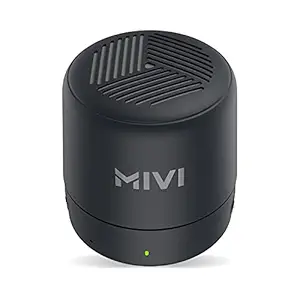 Mivi Play 5 Watt Truly Wireless Bluetooth Portable Speaker (Black)