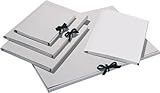 Sammelmappe aus 500 g/qm Graukarton für DIN A4