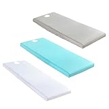 Kesoto Housse de Drap de Lit pour Table de Massage 3pcs - Blanc, Gris, Bleu