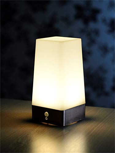 Preisvergleich Produktbild SLCSL Wireless PIR Bewegungsmelder Nachtlicht Tischlampe super helle LED batteriebetriebene Flur Nachtlicht Schlafzimmer Dekoration