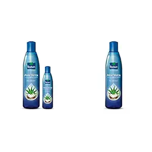 Parachute Advansed Aloe Vera,Enriched Coconut Hair Oil, 250 ml with FREE 75 ml Pack & Parachute Advansed Aloe Vera,Enriched Coconut Hair Oil, 250 ml