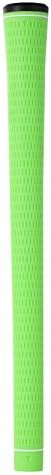 New Set Of 13 Mens Standard Golf Grips Various Colours FREE Fitting Instructions (Green (Black Cap))