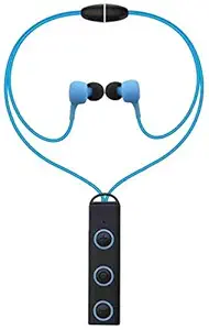 Aerizo QS34 Wireless Bluetooth In Ear Neckband Headphone with Mic (Multicolour)