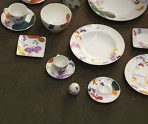 Preisvergleich Produktbild Thomas Becher mit Henkel ROS Warhol Butterfly