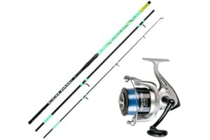 agc Kit Surf Canna Colmic Altura 420 100-200 g + Mulinello Trabucco Dayton SW 8000