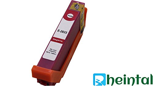 Rheintal – 12 Ersatz Chip Patronen kompatibel zu Epson 26XL, T2621, T2631, T2632, T2633, T2634, T2636 - 6