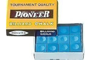 nanook 12 morceaux de craie pour billard ou snooker - bleu