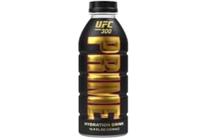 MARVEL SUPPS Prime Hydration UFC 300 Lemonade Flavour 500ml, Logan Paul & KSI American Prime Drink - Limited Edition