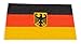 Produktbild Handycop® Flagge Fahne BRD Deutschland Germany Landesflagge mit Wappen Dienstflagge 90 x 150 cm - wetterfeste Qualität