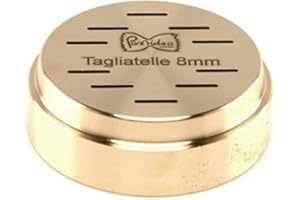 Pastidea - Matrize Tagliatelle 8 mm / 0,8 mm dünn SONDERGROESSE kompatibel mit Kenwood Pasta Fresca oder mit Adapter im Pastamaker Avance und anderen Nudelmaschinen