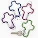 Produktbild Fun Express - Aluminum Cross Clip Key Chains - Bulk (2-Pack of 12)