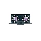 Sistema Ventilador para la refrigeración para frigorífico trivalente, compuesto de 2 ventiladores + Panel de control.