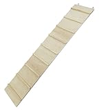 Diese lange Nagerleiter aus Holz ist ideal als Einrichtung für große Nagerkäfige oder als Ausstiegsleiter aus dem Käfig in ein Freigehege.