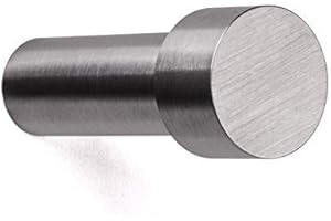 5 STÜCK exklusive SO-TECH® Garderobenhaken TUULA echt Edelstahl massiv Kleiderhaken Wandhaken Mantelhaken