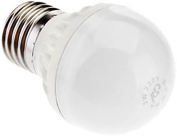 MZM E27 3W 6X5730SMD 230LM 3000K Warm White Light LED Ball Blub(220-250V)