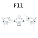 Produktbild Fcostume NEUE SJRC F11 GPS 5G WiFi FPV 1080P HD Cam Faltbare Brushless RC Drohne, Quadrocopter ferngesteuert mit brushless Motor (Weiß)