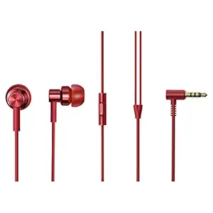 Xiaomi Hi-Resolution Audio Wired in Ear Earphone with Mic (Red)