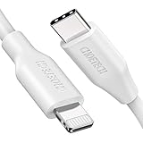 【Amplia Compatibilidad】 Este USB Tipo C a Lightning Cable es compatible con PD Fast Charge 3A (max) para iPad Pro 12.9 "10.5", iPad Air3 10.5 ", iPad mini5 7.9" y iPhone XS Max, XS, XR, X ,8 ,Plus 8; Admite la carga estándar (5V / 2.4A máx.) Para iPhone 7/7 Plus / 6/6 Plus / 6S / 6S Plus.❤Sólo el iPhone 8 y iPhone modo posterior de Iphone 8 tiene capacidades de carga rápida.