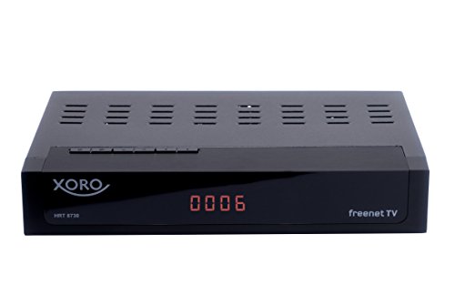 Xoro HRT 8730 KIT Full HD HEVC DVB-T/T2 Receiver (H.265, HDTV, HDMI mit Kabel, kartenloses Irdeto-Zugangssystem für Freenet TV, Mediaplayer, PVR Ready, USB 2.0, 12V, Antenne) schwarz - 5
