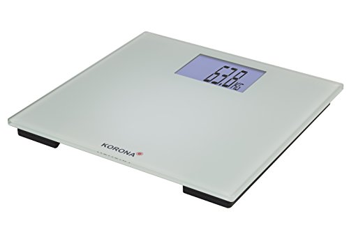 Korona - Personenwaage Romy 73230 I Elektrisch | 200g Tragkraft |XXL LCD Display | Auto On Anschalttechnik