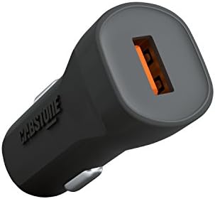 Cabstone 3 mA Quick Charge USB Car Charger - Black