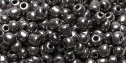 Bulk Buy: Cousin Beads Jewelry Basics Seed Beads Round Steel Grey (3-Pack)