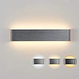 【IDEAL】 - Bedienung über den regulären Wandschalter, Schnelle und einfache Lichtanpassung in drei Stufen (2880 Lumen / 2700 Kelvin, 3060 Lumen / 4500 Kelvin, 3240 Lumen / 6500 Kelvin), Entwickelt, um Ihre Augen zu schonen.
