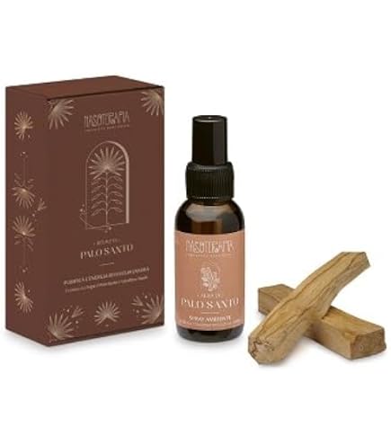 Smudspray Naturale Palo Santo Arommafume – 100 Ml: Purifica Ambienti Senza Fumo, Fatto In India