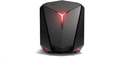 Lenovo ideacentre Y710 Cube Desktop-PC (Intel Core i7-6700 Quad-Core, 32GB RAM, 2TB HDD, 256GB SSD, Nvidia GeForce GTX1080, Windows 10 Home) schwarz