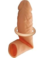 orion penishülle Penishülle „Penis Sleeve with extension and ball ring“ mit Hodenmanschette  online kaufen bei orion.at main image 0