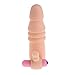 Produktbild ECMQS Wiederverwendbare Kondome, Realistische Dildo Penis Sleeve Bullet Vibrator Männlichen Erwachsenen Sex Spielzeug