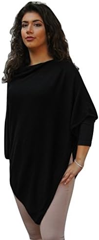 Karianne's Secret Ladies Luxury 100% Pure Cashmere Lightweight Poncho in 16 Stunning Colours