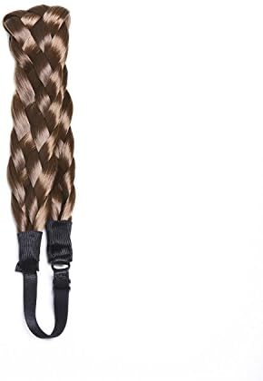 MeiruiHair Hair Braids Chuncky Braided Headband Hair Accessories Nine Colors