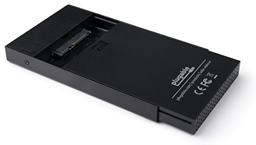 Easy-Transfer USB 3.1 Gen 2 SATA 6,3 cm Tragbare SSD/HDD Gehäuse (Thunderbolt 3 Port Kompatibel, inklusive beiden usb-c & USB 3.0 Kabel, passt 6,3 cm SSDs und Festplatten bis 11 mm) - 2