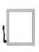 Produktbild iPad 3 Ersatz Display Scheibe weiß Kleber Touchscreen Digitizer Home Button