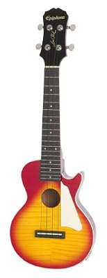Epiphone Les Paul Ukulele électro-acoustique Heritage Cherry Sunburst