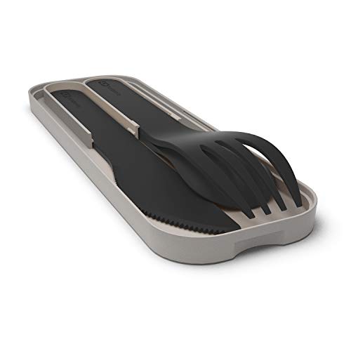 monbento POCKETCOLOR BK Pocket Color, Tritane, Nero, 3 Pezzi