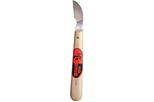 Kirschen 815410 - Cuchillo (hoja larga y oblicua, mango de madera de haya)