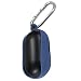 Produktbild jgashf KopfhöRer Silikon Case, SchutzhüLle Skin Tasche Staubdicht Kratzfestes Anti-Schock Fall-Abdeckung FüR Samsung Galaxy Buds Bluetooth In Ear OhrhöRer Case Cover (Dunkelblau, Freie Größe)